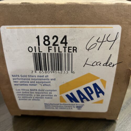 NAPA GOLD OIL FILTER #1824  NOS