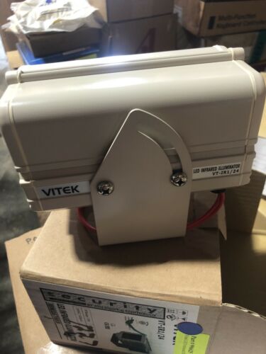Vitek VT-IR1-24 50ft IR Illuminator with 48 LEDs, 24 VAC