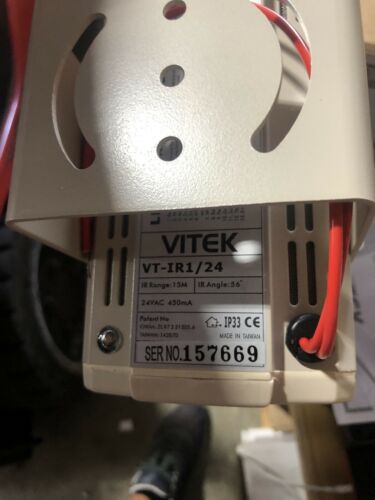 Vitek VT-IR1-24 50ft IR Illuminator with 48 LEDs, 24 VAC