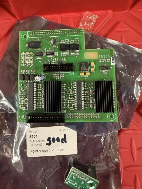 Mueller 59447 circuit board 8901 V1.12 Optionsprint HT 10/100 SOTAX AG HT-EN 1.1