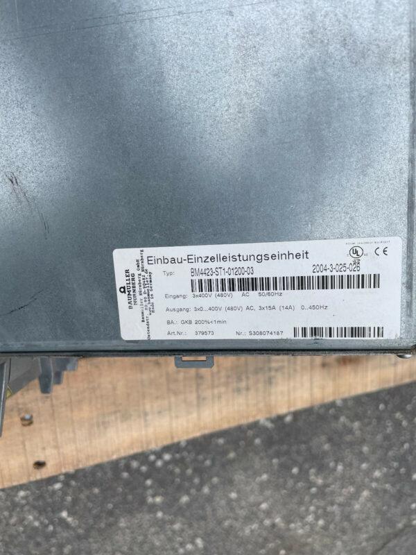 Baumuller Nurnberg BM4423-ST1-01200-03 Drive / With Cover