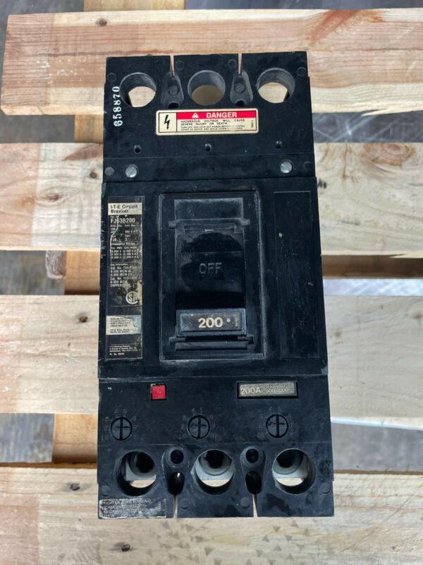 ITE FJ63B200 Circuit Breaker 3 pole 200 amp 600 vac