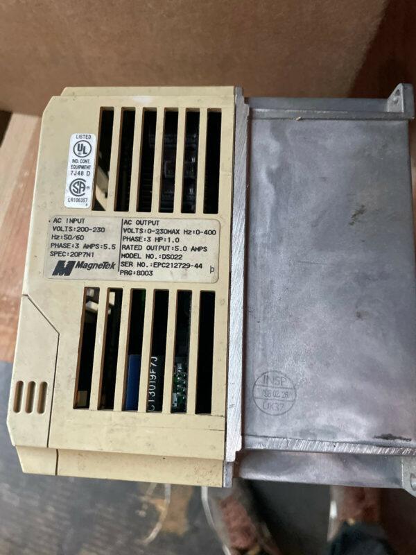 Magnetek GPD333 DS022 Drive used CSQ With Front cover