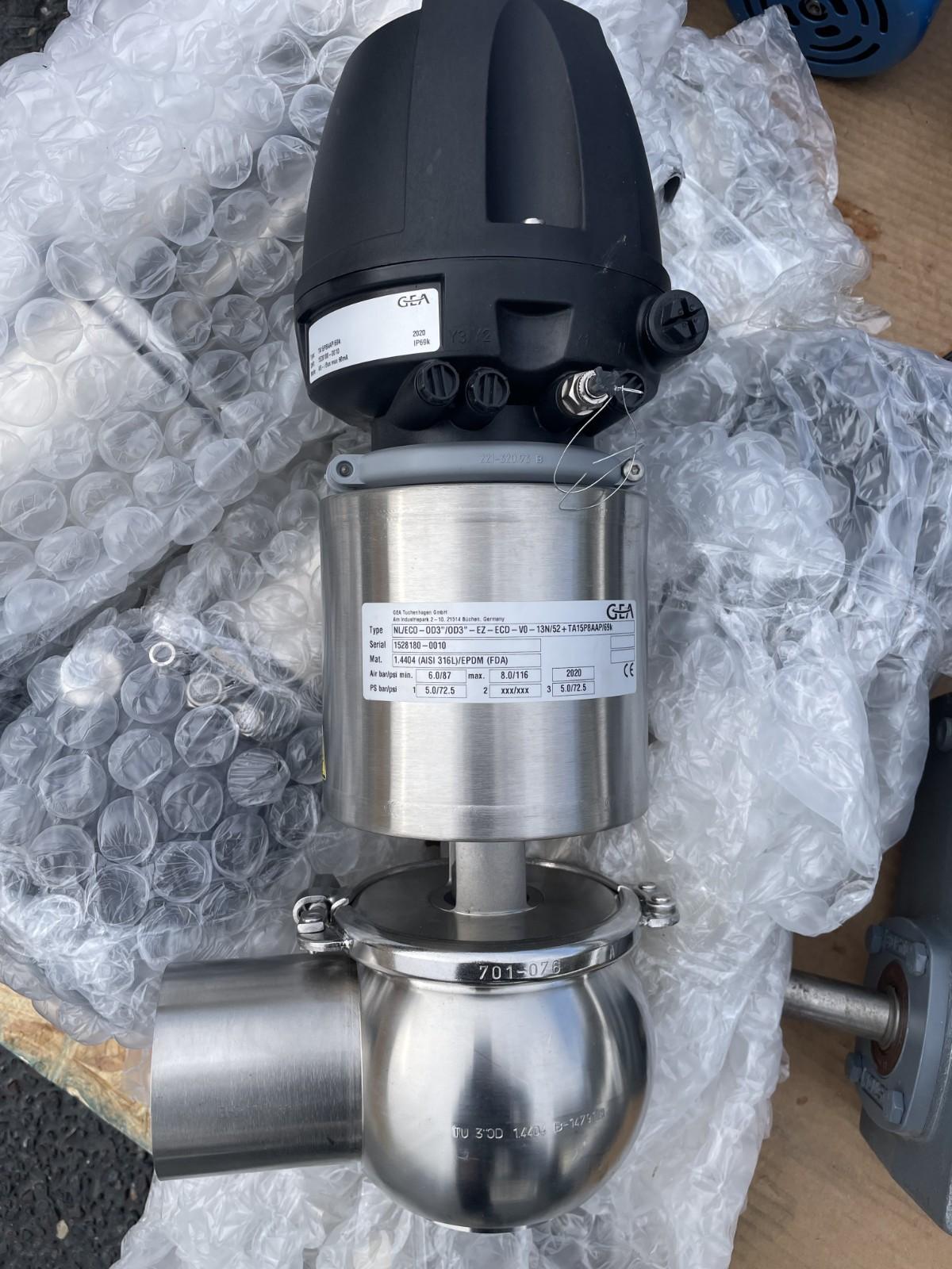 NEW GEA TUCHENHAGEN NL/ECO-0D3″/0D3″-EZ-ECD-V0-13N/52/+TA1598AAP/69K VALVE