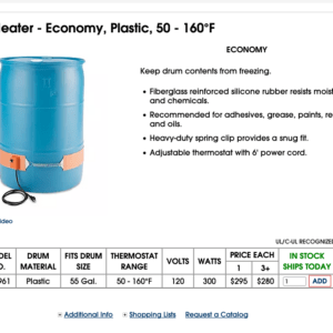 Ready 2 Ship Inventory