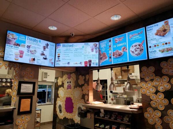 3 – 50” Sharp HD TV PN-UH501 Digital Signage with Media Player remote access USa