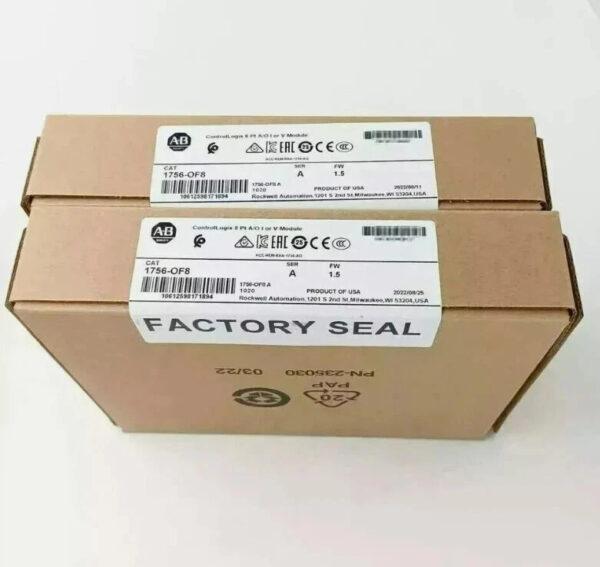 New Factory Sealed AB 1756-OF8 / A ControlLogix 8 Pt PLC Output Module