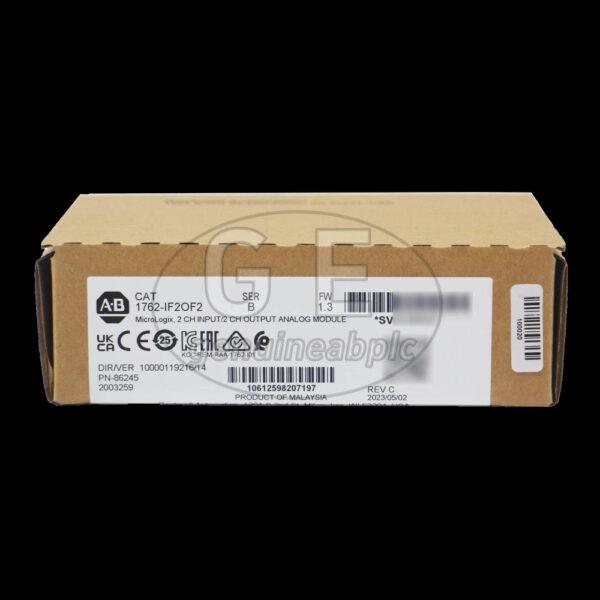 New Sealed Allen Bradley 1762-IF2OF2 MicroLogix 4 Point Analog Comb Module