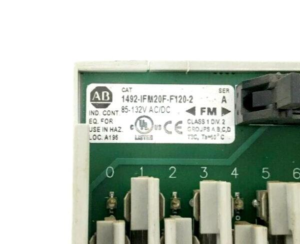 New AB Allen-Bradley 1492-IFM20F-F120-2 Ser. A Fusible Interface Module – No Box