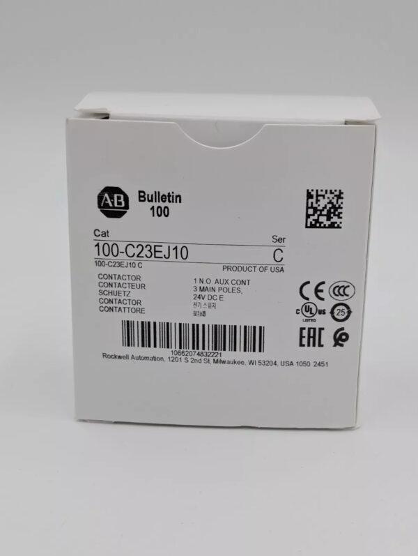 Allen Bradley 100-C23EJ10 Contactor 24VDC 23A New US STOCK EBAY FULFILMENT