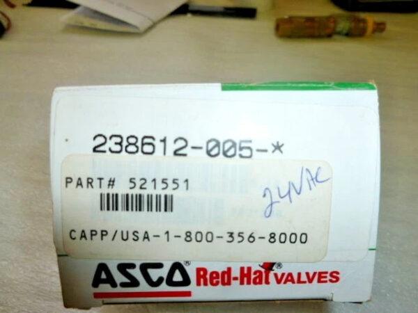 Asco 238612-005, 24vac, 10.1w/ spade terminal coil C306