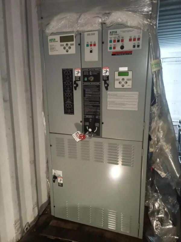 ASCO 277/480 VAC 2000A ATS. Closed-transition bypass, power monitor, 4-pole