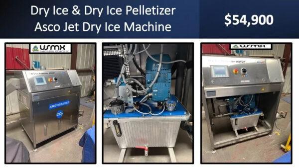 DRY ICE & DRY ICE PELLETIZER ASCO JET DRY ICE MACHINE