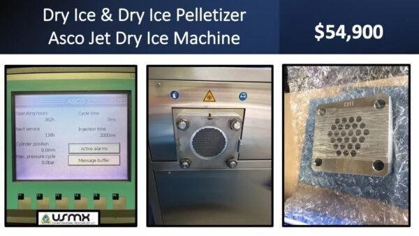 DRY ICE & DRY ICE PELLETIZER ASCO JET DRY ICE MACHINE
