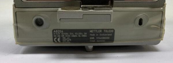 Mettler Toledo AB204 Analytical Balance Scale For Parts Untested + Broken glass