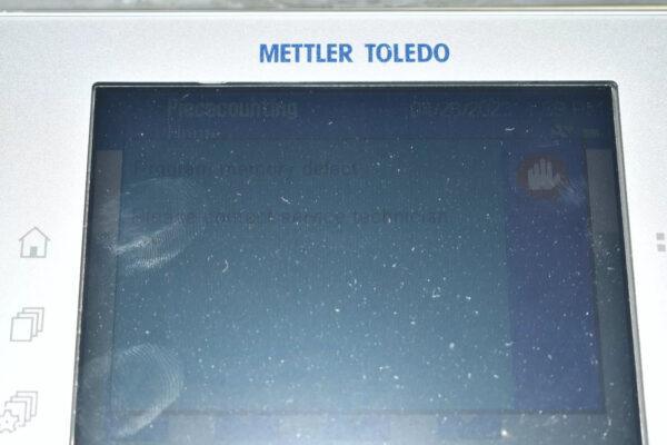 PARTS Mettler Toledo XP8002S Toploading BalanceScale, 8100g x 0.1g (Small Weigh