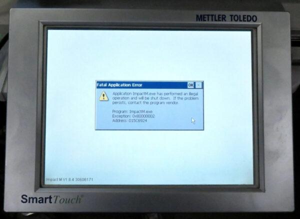 CORRUPTED OS, UNUSABLE! PARTS ONLY * Mettler Toledo ImpactM Produce / Deli Scale
