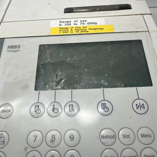 METTLER TOLEDO HR83 Halogen Moisture Analyzer (Parts or Repair)