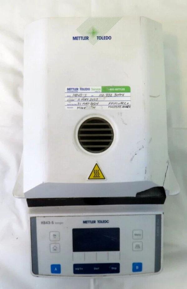 METTLER TOLEDO Halogen Moisture Analyzer HB43-S, FOR PARTS/ REPAIR