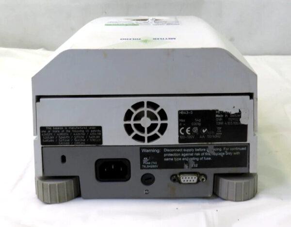 METTLER TOLEDO Halogen Moisture Analyzer HB43-S, FOR PARTS/ REPAIR