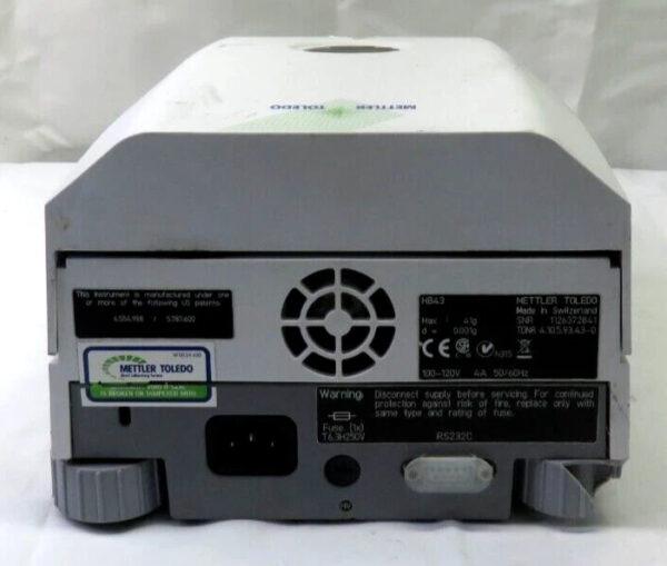 METTLER TOLEDO HB43 Halogen Moisture Analyzer, FOR PARTS/ REPAIR
