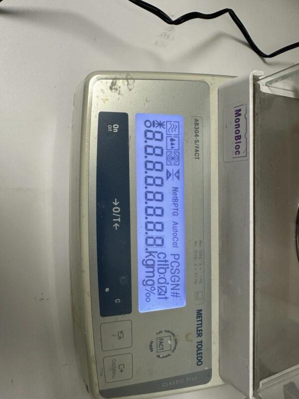 Mettler Toledo AB304-S/FACT Analytical Balance – Parts