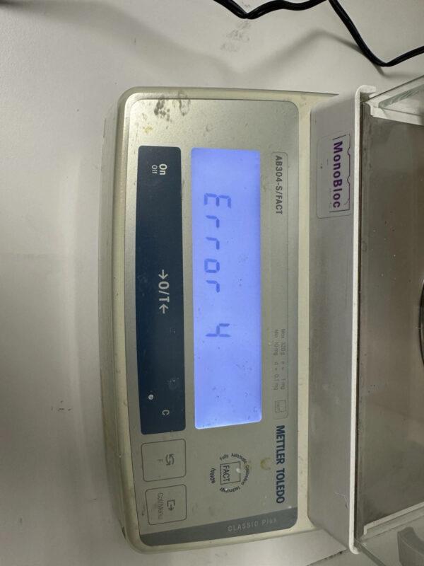 Mettler Toledo AB304-S/FACT Analytical Balance – Parts