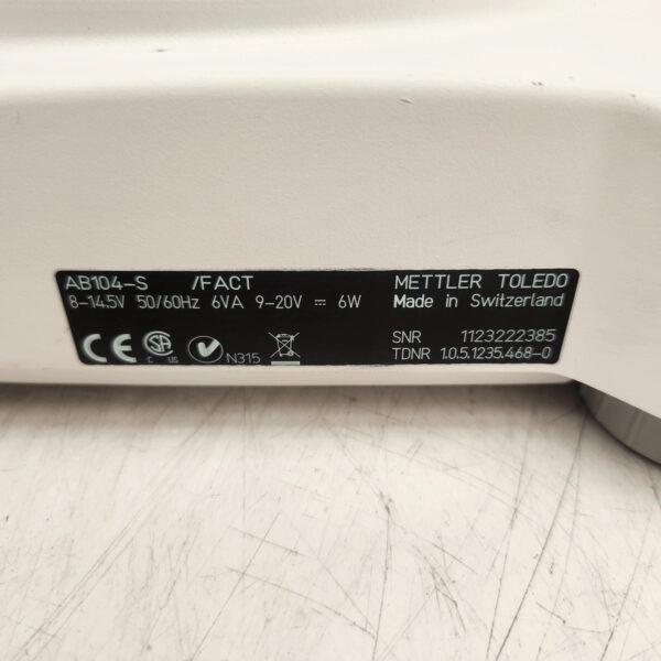 Mettler Toledo AB104-S Analytica Balance Scale | For Parts/Repair