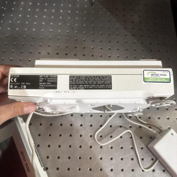Mettler Toledo Precision Balance Scale XP203S – MISSING PARTS But Work