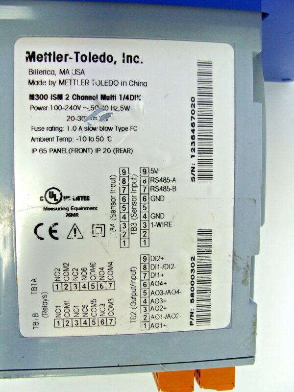 Proces Analytics Multiparameter Mettler Toledo M300 2-Channel, for Parts/Repair