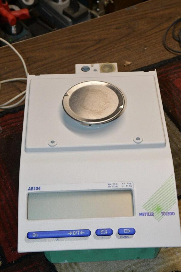 For Parts/Repair Mettler Toledo AB104 Analytical Balance 101g x 0.1mg