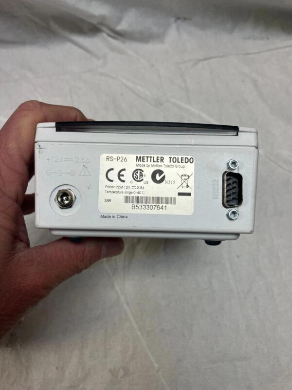 2 METTLER TOLEDO RS-P26 / RS P26 Laboratory Scale / Balance Printer FOR PARTS