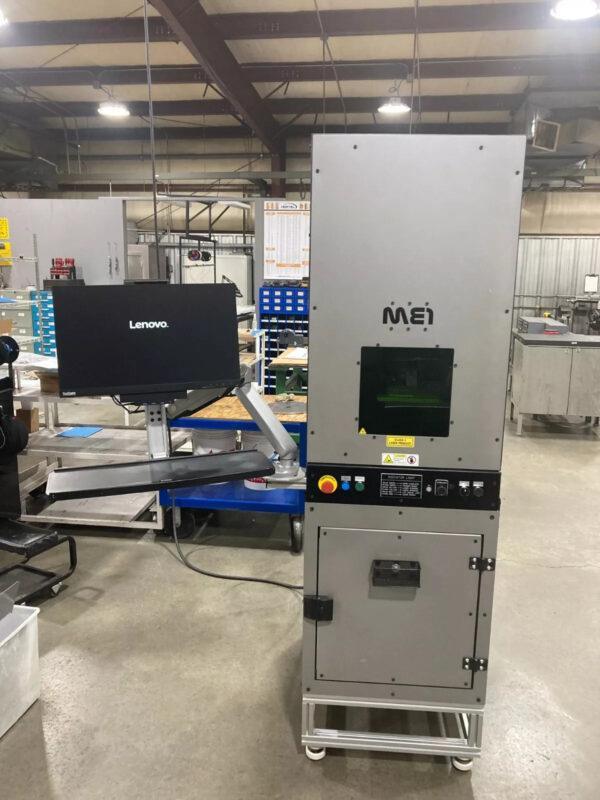 Refurbished Worx Machinery ME1-0190 Keyence MD-F3200C Laser Marking Machine