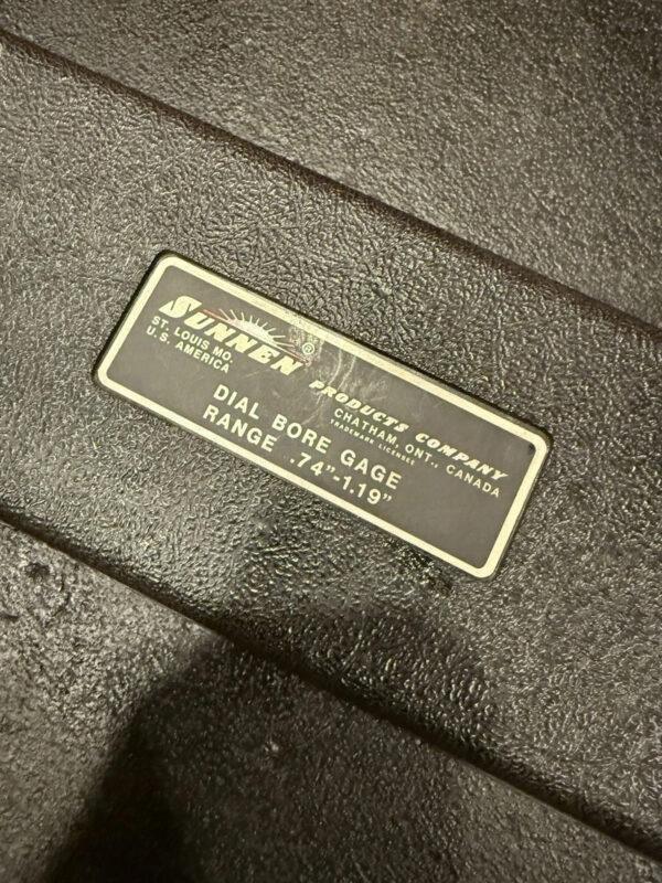 Sunnen DIAL BORE GAGE GR-6000 I-GR-120 .0001 .740-1.190 Machinist Inspection