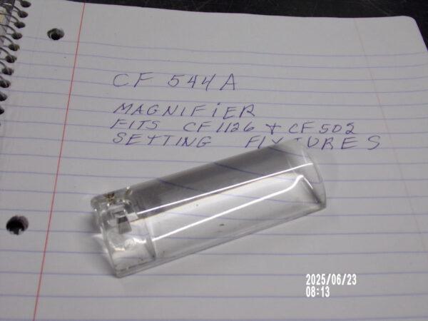 Sunnen dial bore gauge setting fixture magnifier glass CF 544A