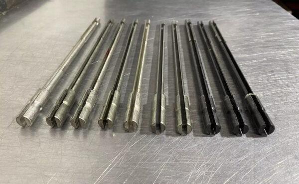 Lot 10 Sunnen L Series L12 Hard Steel Honing Mandrel (No Wedge)