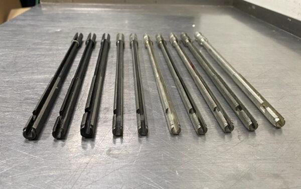 Lot 10 Sunnen L Series L12 Hard Steel Honing Mandrel (No Wedge)