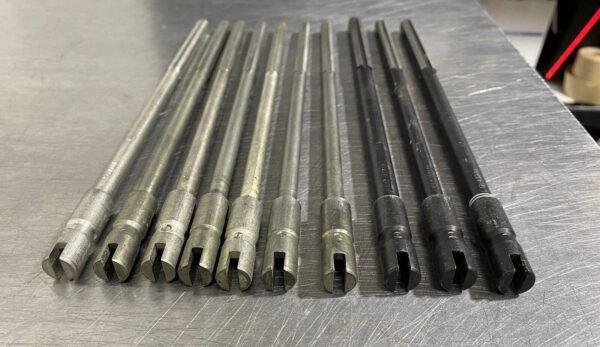 Lot 10 Sunnen L Series L12 Hard Steel Honing Mandrel (No Wedge)