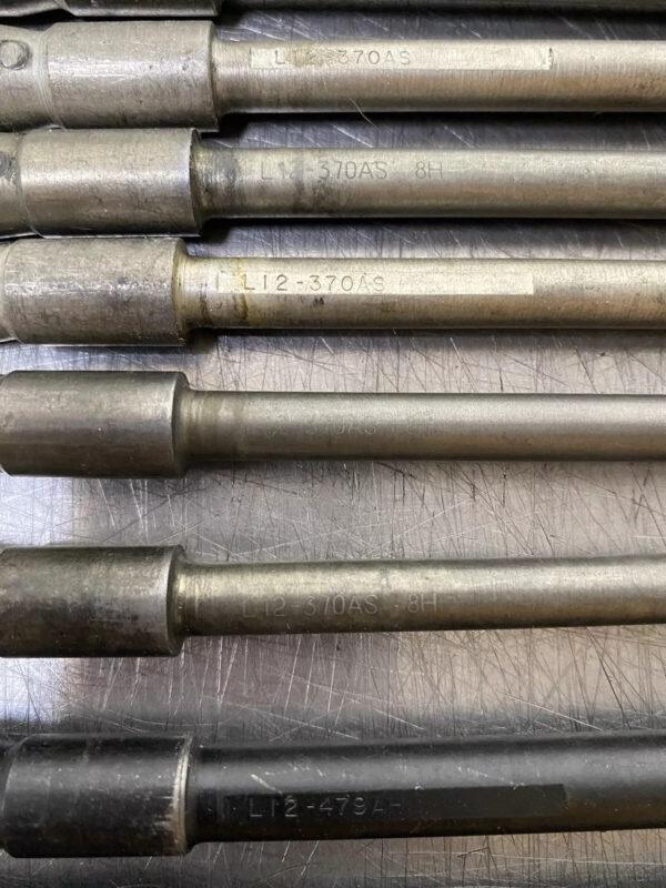 Lot 10 Sunnen L Series L12 Hard Steel Honing Mandrel (No Wedge)