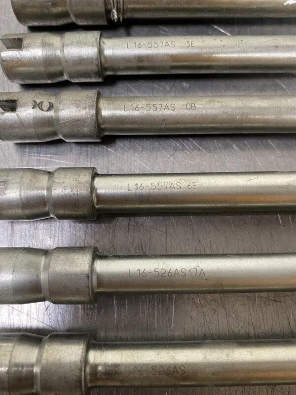 Lot 10 Sunnen L Series L16 Hard Steel Honing Mandrel (No Wedge)