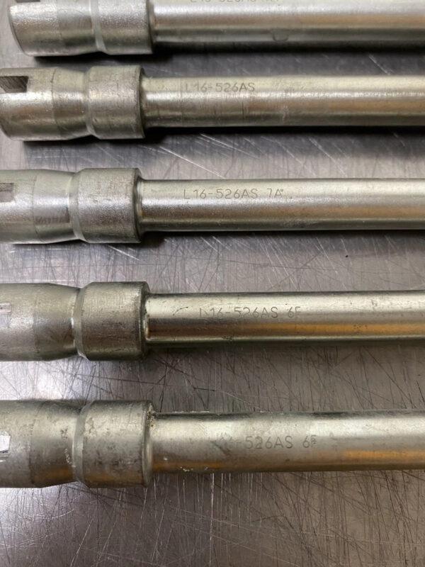 Lot 10 Sunnen L Series L16 Hard Steel Honing Mandrel (No Wedge)