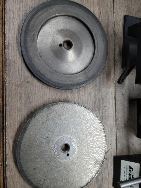 SUNNEN TOOL SHARPENER TS 100K W/ VSC SHARPENING FIXTURE + WHEELS VSC 50 / 100