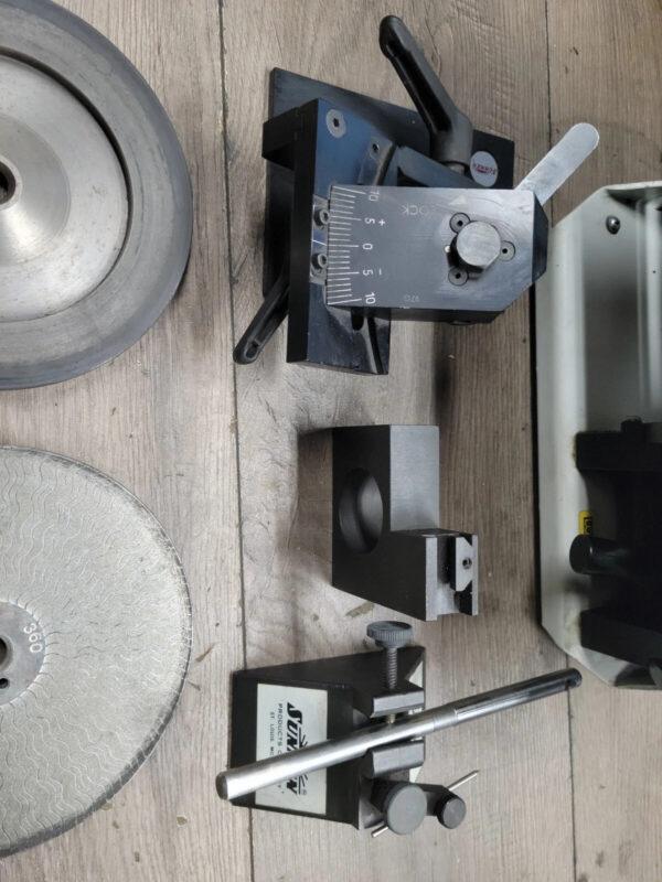 SUNNEN TOOL SHARPENER TS 100K W/ VSC SHARPENING FIXTURE + WHEELS VSC 50 / 100