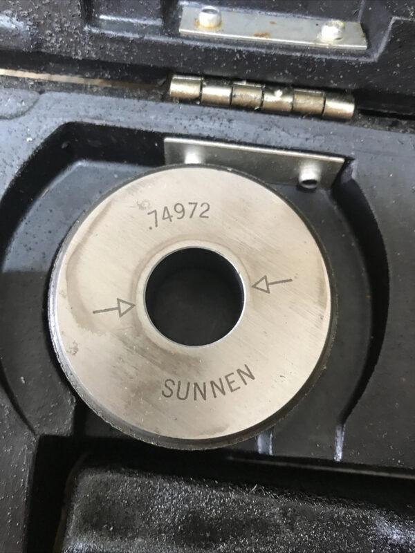 Sunnen CF-502 Bore Gage Setting Fixture in case