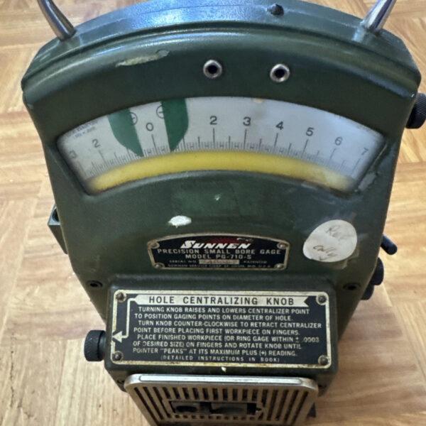 Sunnen PG-710-S .0001″ Dial Bore Gauge Precision Small Bore Gage Works Good!