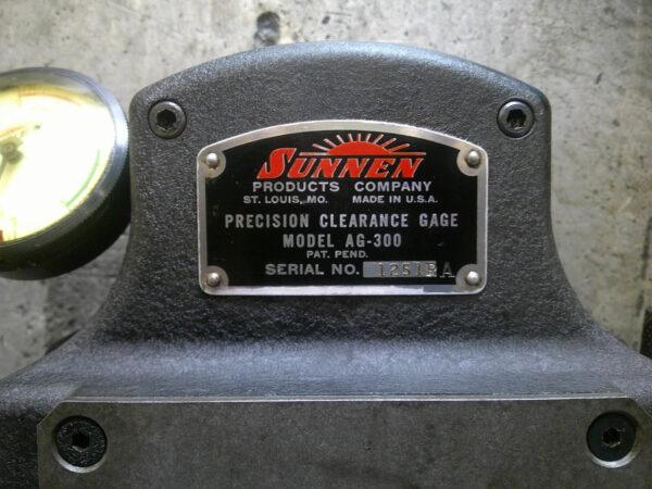 Sunnen AG-300 GAGE SETTING RINGS GAGE POINTS