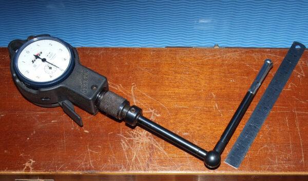 SUNNEN GR-3000 BORE GAGE + 32 DIATEST PROBES & SET RINGS + 3 GAGE HEADS .057-13″