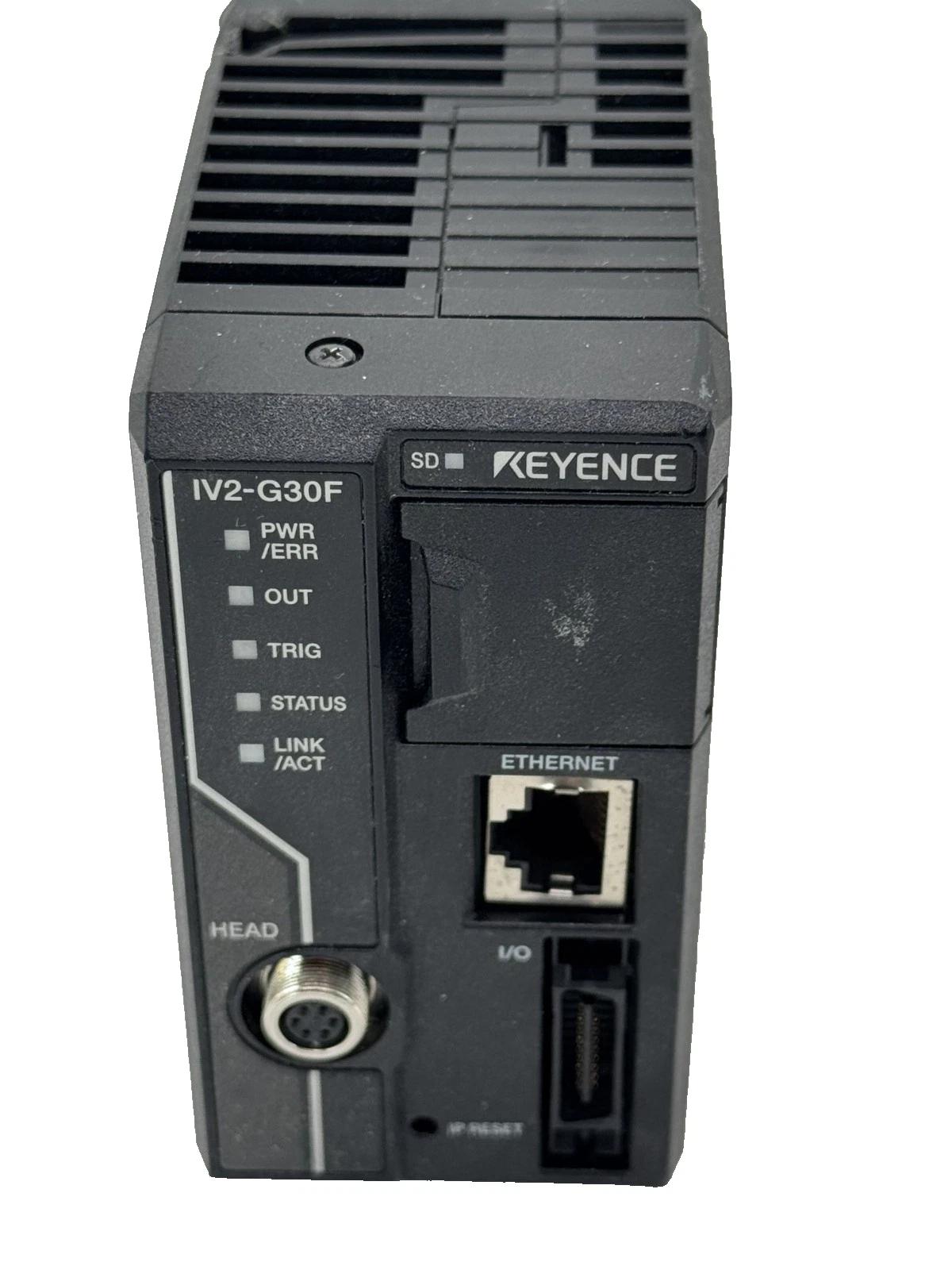 Keyence IV2-G30F VISION SENSOR 24V CLASS 2 1.8A AUTOMATION CNTRL JAPAN IV2G30F