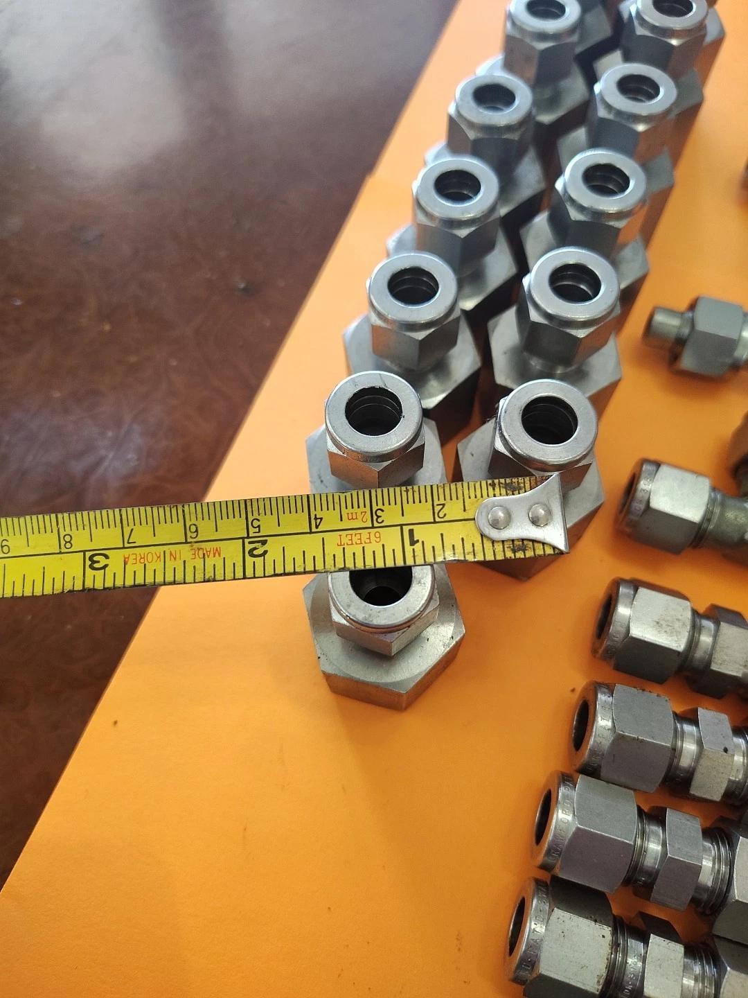 Swagelok – Hoke Stainless Steel Compression Fittings Elbow Tee Straight Lot