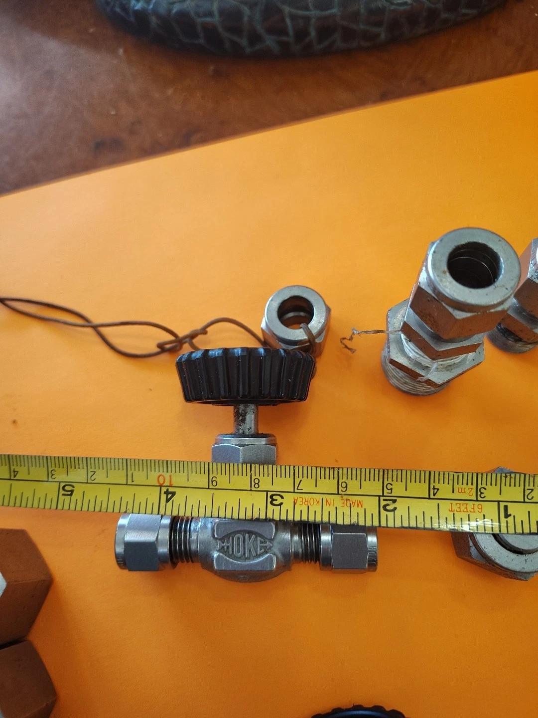 Swagelok – Hoke Stainless Steel Compression Fittings Elbow Tee Straight Lot